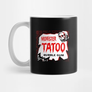 Monster Tatoo Bubble Gum Mug